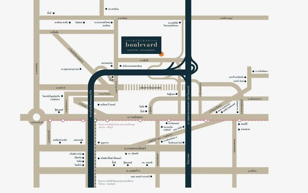 บางกอก-บูเลอวาร์ด-รามอินทรา-วัชรพล-Map-BB-RTW-final