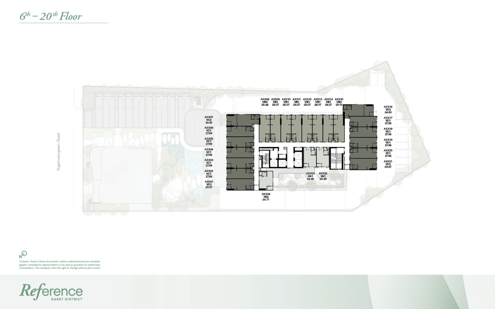 Reference Kaset District_6-20 Floor