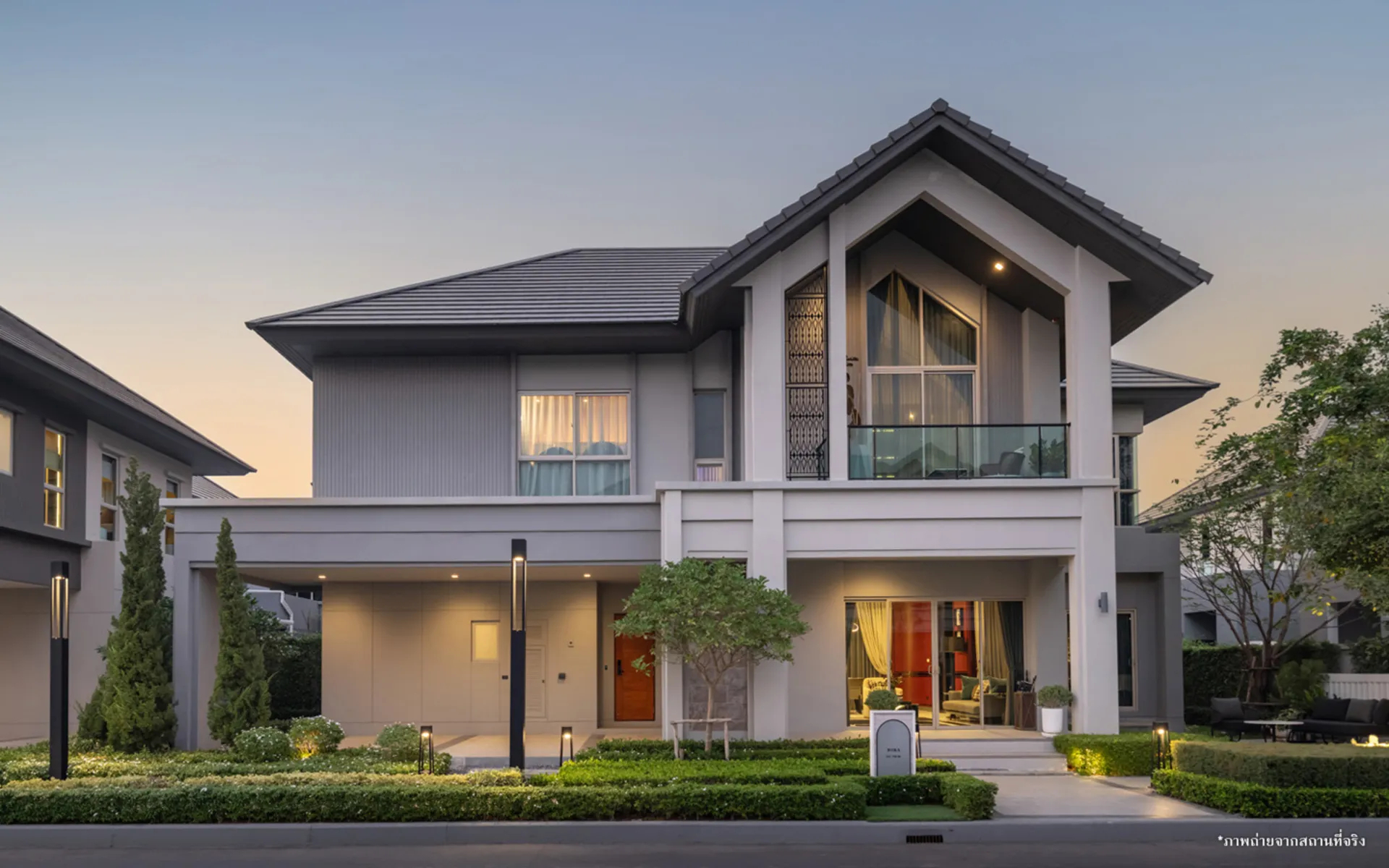 บางกอก บูเลอวาร์ด ซิกเนเจอร์ แจ้งวัฒนะ บ้านสไตล์นอร์ดิก 2 ชั้น