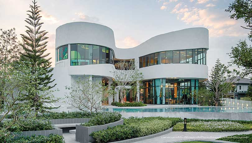 ทาวน์โฮมติดรถไฟฟ้าสายสีม่วง