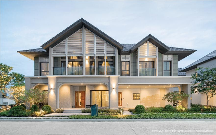 บ้านโมเดิร์น บ้านเดี่ยว บางกอก บูเลอวาร์ด เวสต์เกต