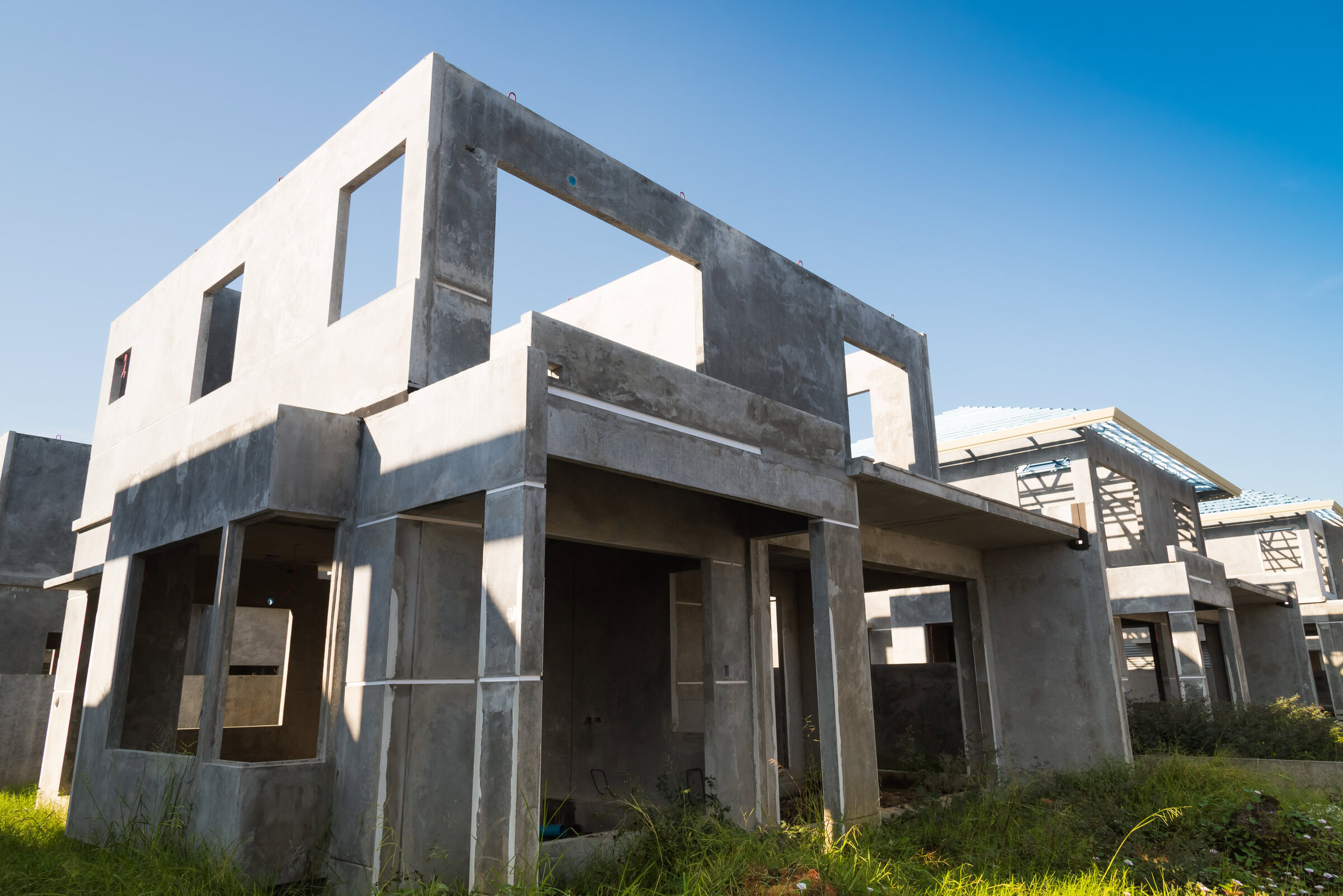 บ้านพรีแคสอยู่ในระหว่างขั้นตอนการก่อสร้าง