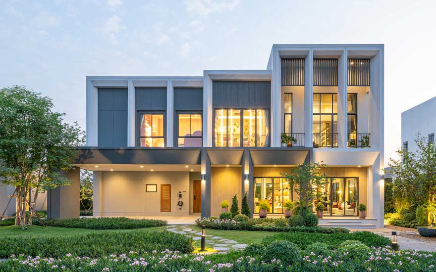 บ้านสไตล์ยุโรปโครงการ บูเลอวาร์ด ซิกเนเจอร์ เวสต์เกต