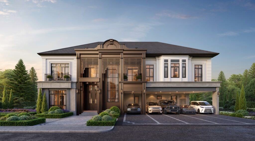 บ้าน French Modern โครงการ SC