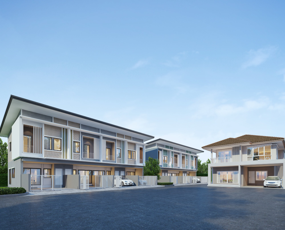 บ้านจัดสรรกับบ้านทั่วไป ข้อแตกต่าง