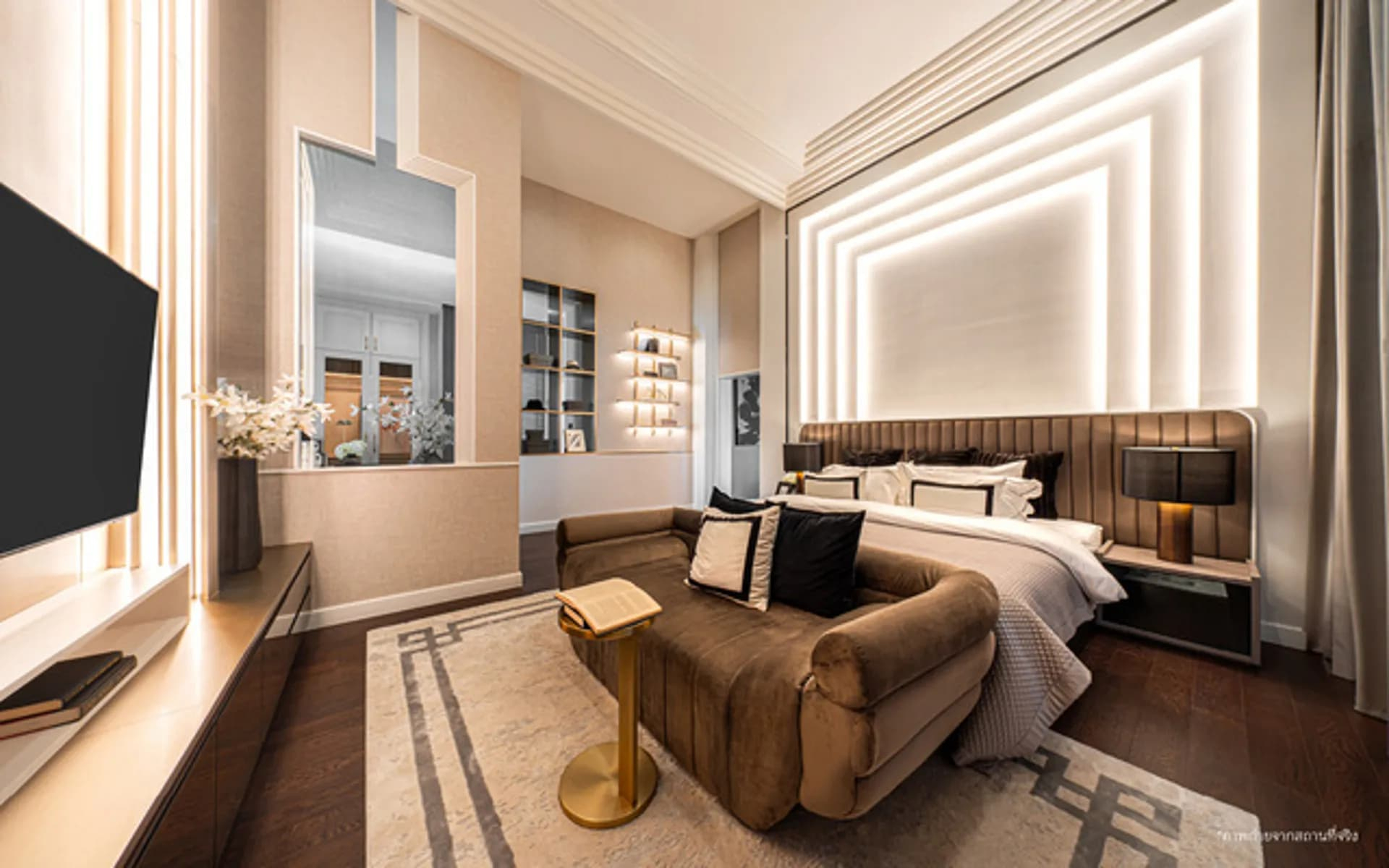 แต่ง บ้าน สไตล์ modern luxury