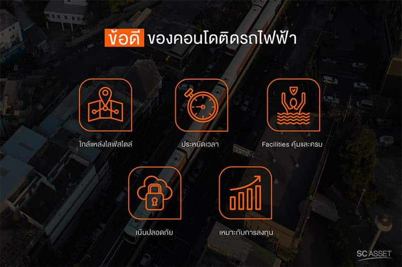 ข้อดีของการซื้อคอนโดติดรถไฟฟ้า