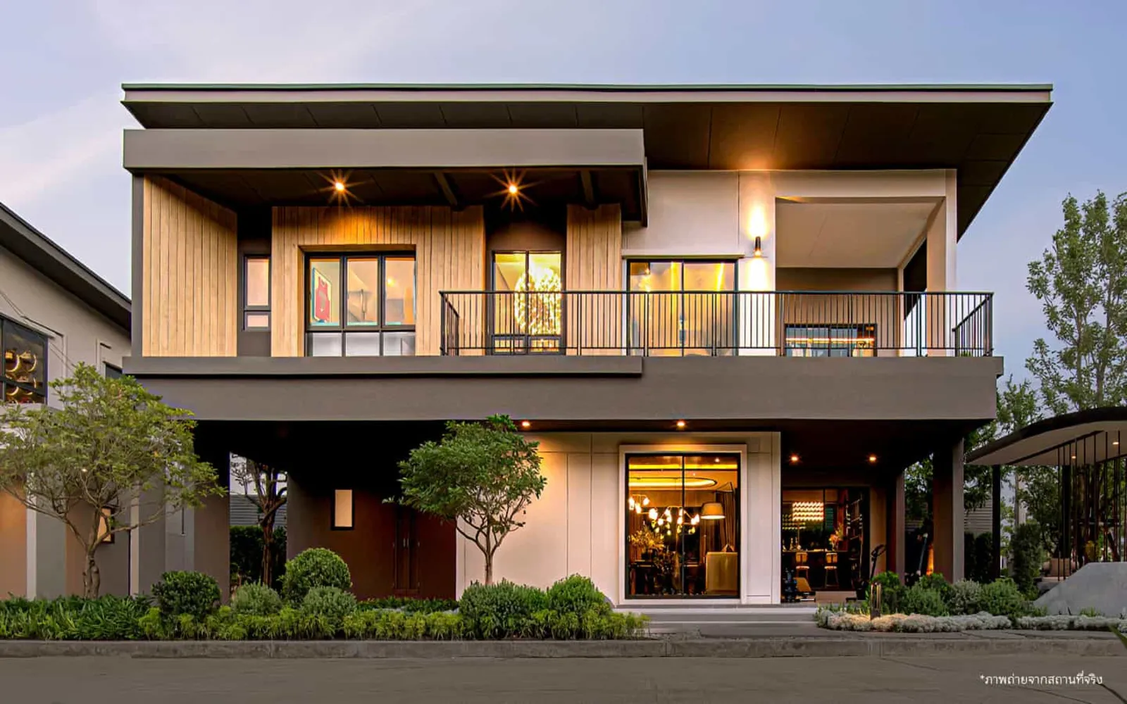 แบบบ้านสองชั้นทันสมัย