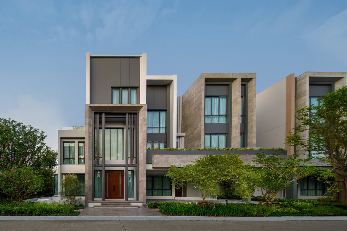 บ้านเดี่ยวโครงการแกรนด์ บางกอก บูเลอวาร์ด ยาร์ด บางนา ใกล้รถไฟฟ้า MRT สายสีเหลือง