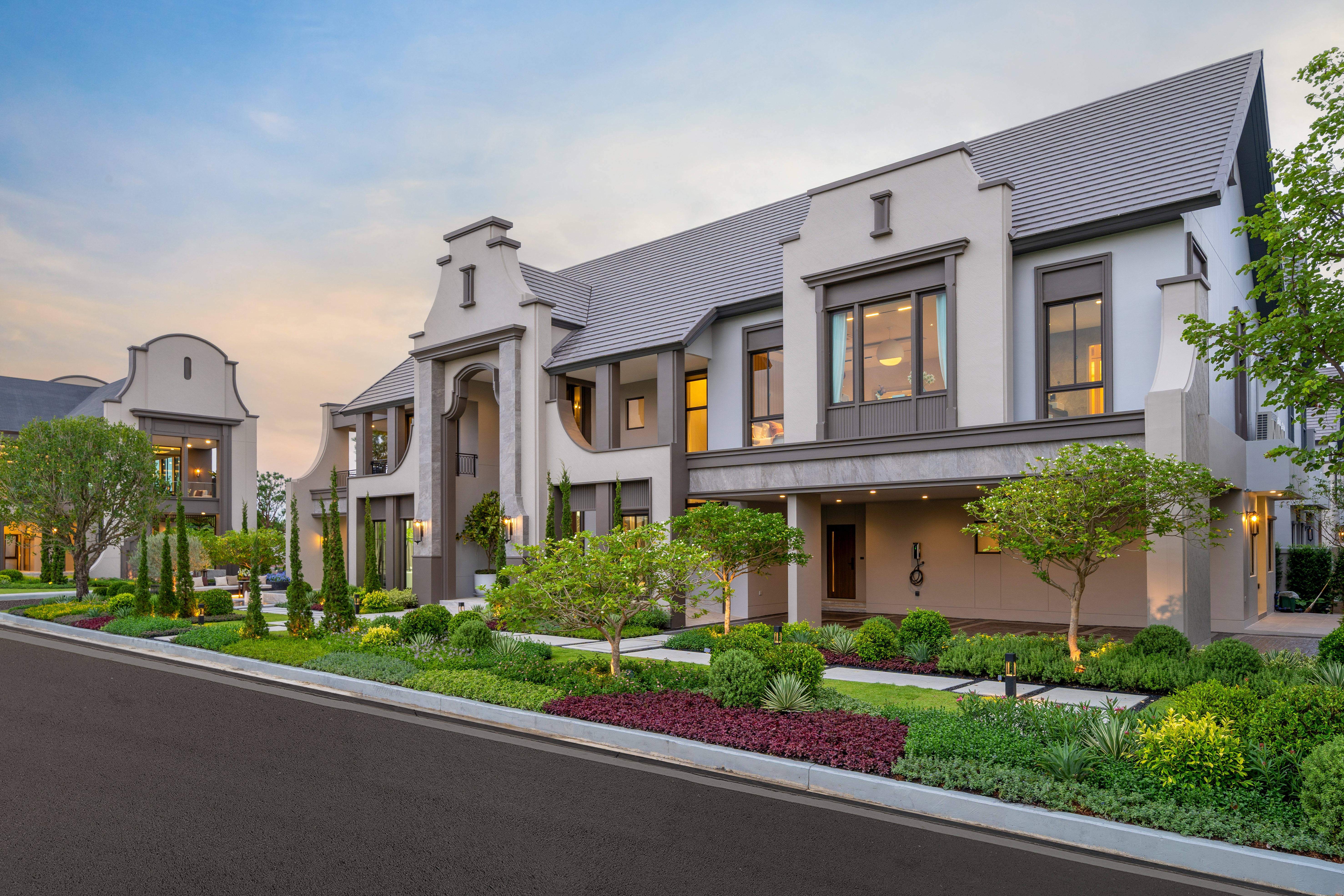 การประยุกต์ใช้ Cape Dutch Revival Home Design ในบริบทของประเทศไทย