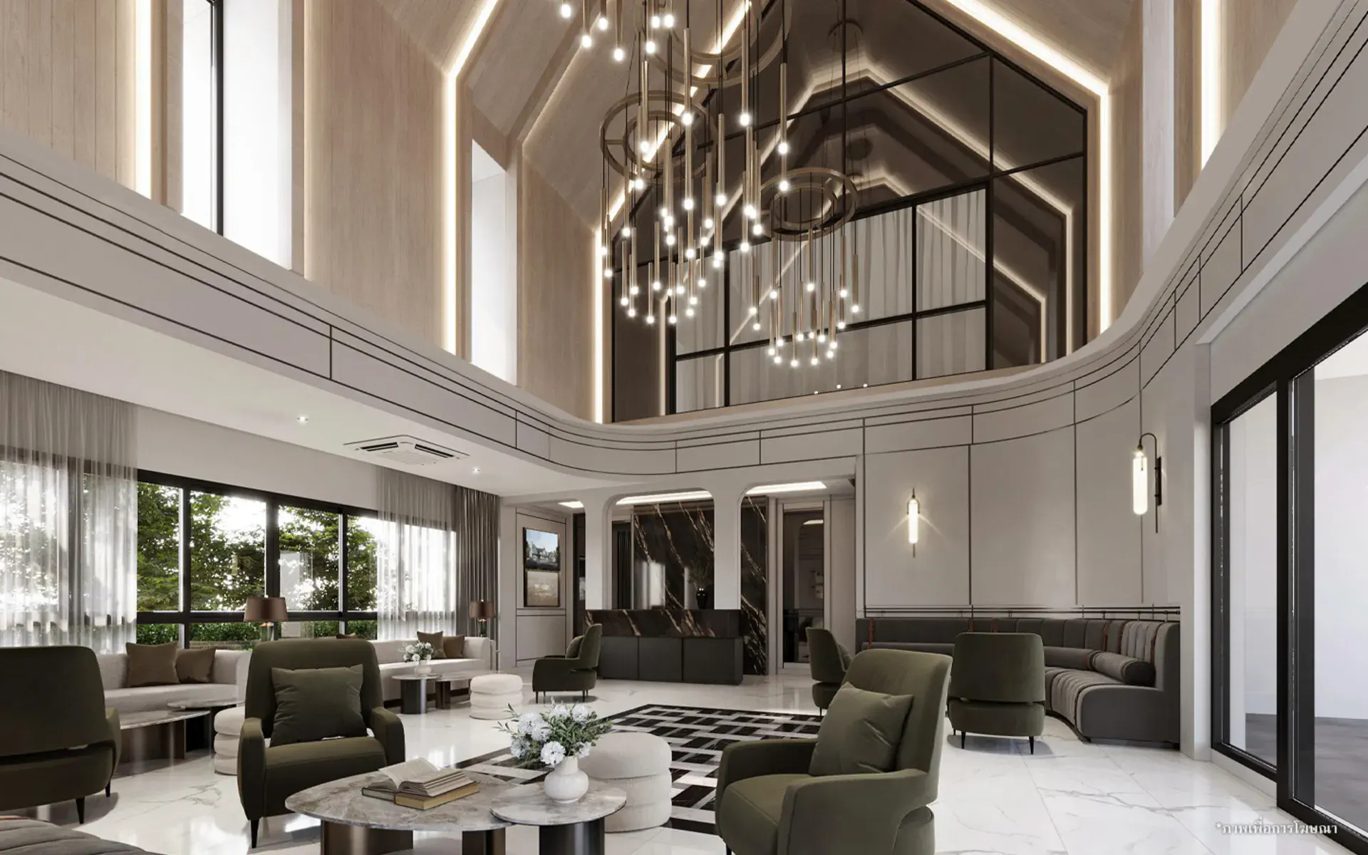 ภายในของบางกอก บูเลอวาร์ด บ้านโมเดิร์นทรอปิคอลที่ทั้งสวยงามและอยู่สบาย