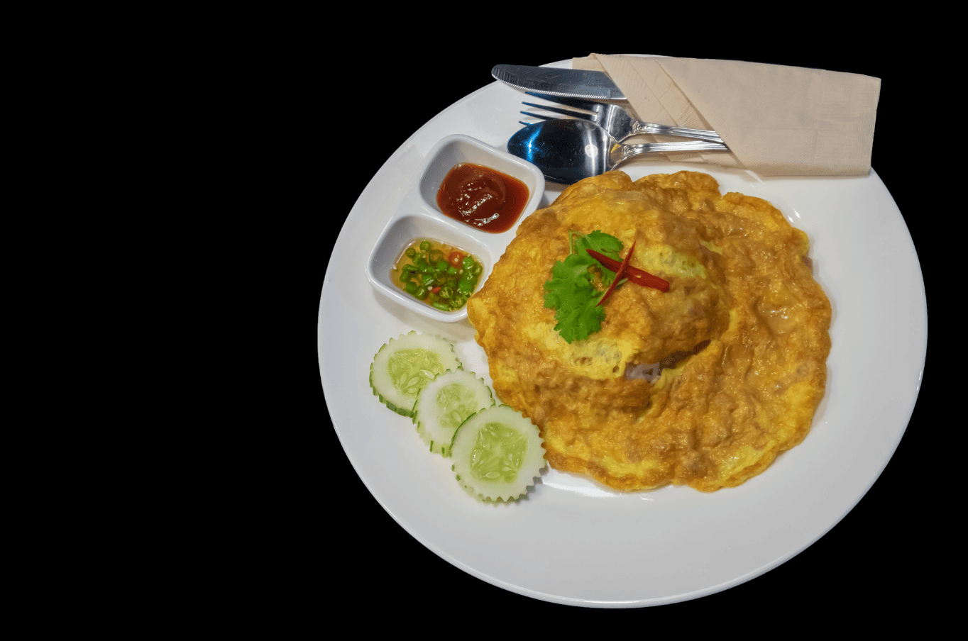 Thai Omelet (Khai Jiao)