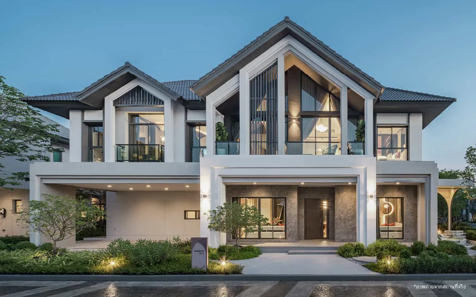 แบบบ้านเดี่ยว 2 ชั้น