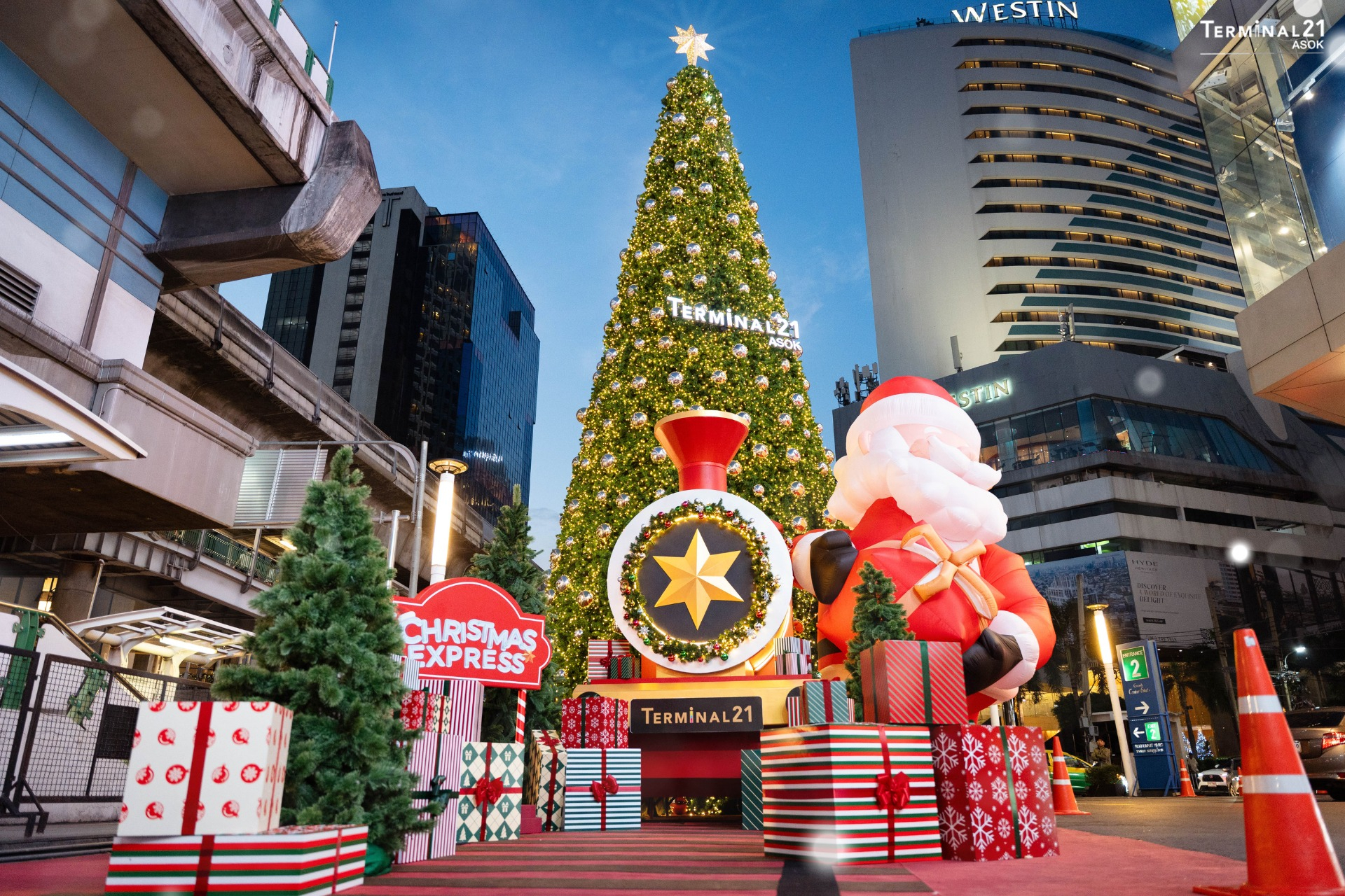 งานแสดงไฟ คริสต์มาส ปีใหม่ กรุงเทพ 2026 Terminal21 Asok