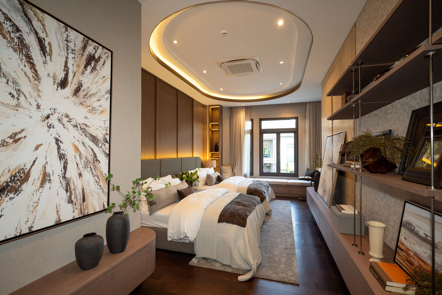 Natural Light & Restful Spaces: พื้นที่พักผ่อนที่ใส่ใจคุณภาพการนอน
