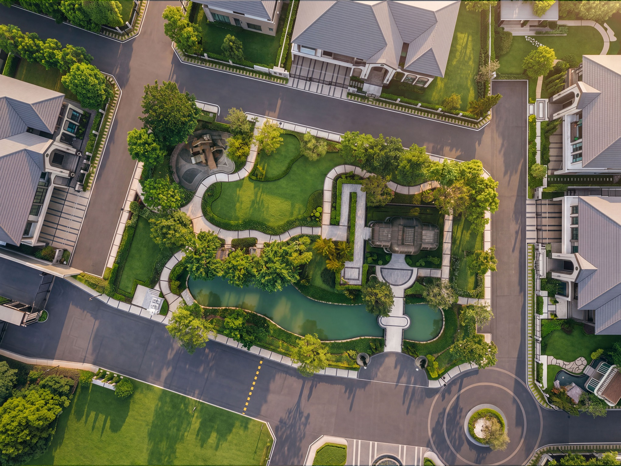 Garden & Community Spaces: พื้นที่สีเขียวที่เปิดโอกาสให้เด็กออกไปเรียนรู้โลก