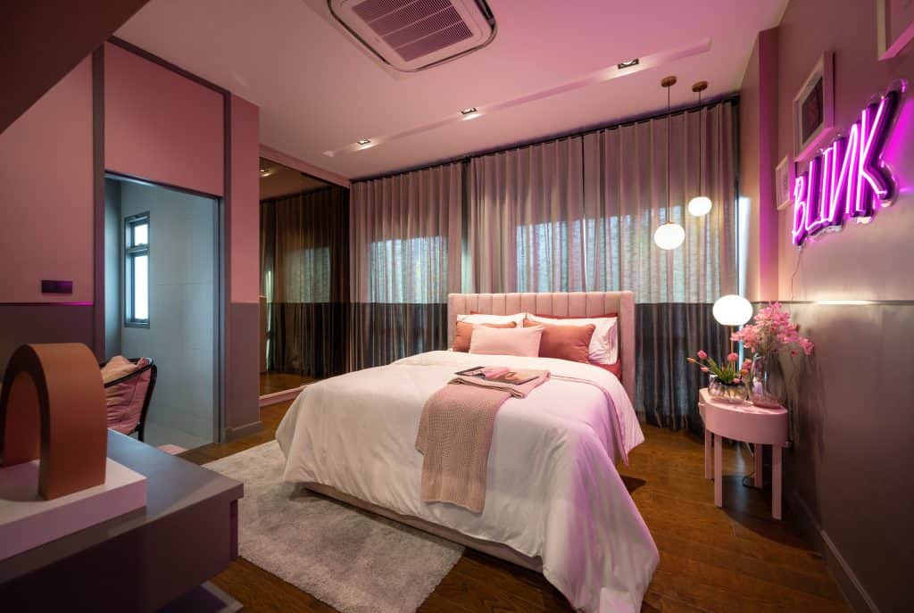 แต่งบ้านโทนสีแดง