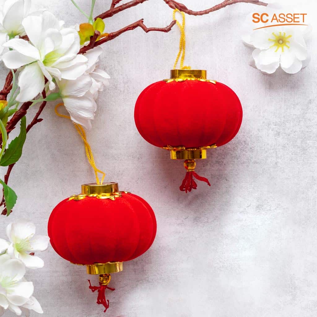 โคมไฟสีแดง ของตกแต่งวันตรุษจีนที่ได้รับความนิยม