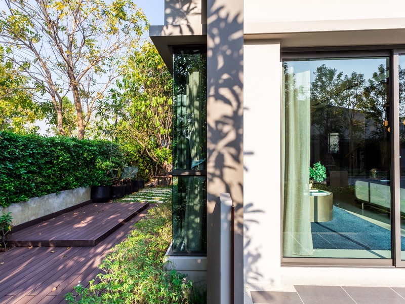 บ้านแฝดกับทาวน์โฮมหลังมุม