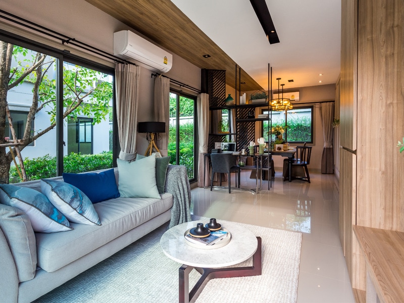 บ้านแฝดกับทาวน์โฮมหลังมุม