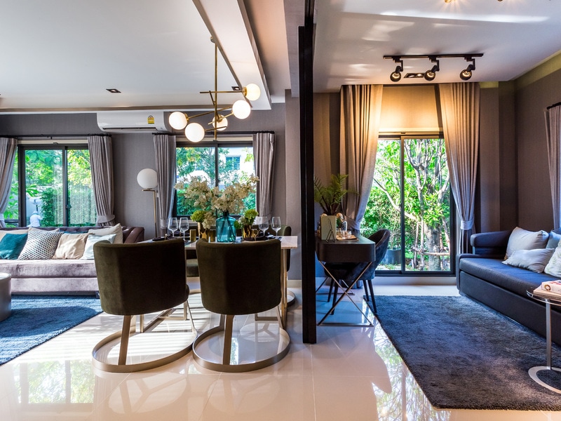 บ้านแฝดกับทาวน์โฮมหลังมุม