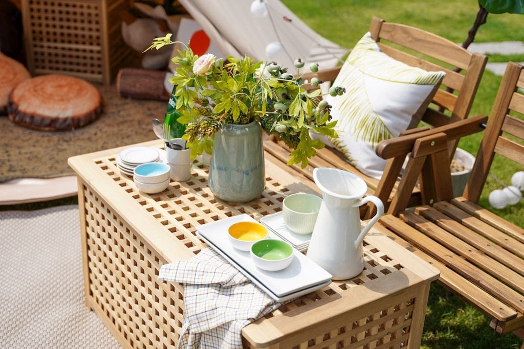 ตั้งแค้มป์ในบ้าน