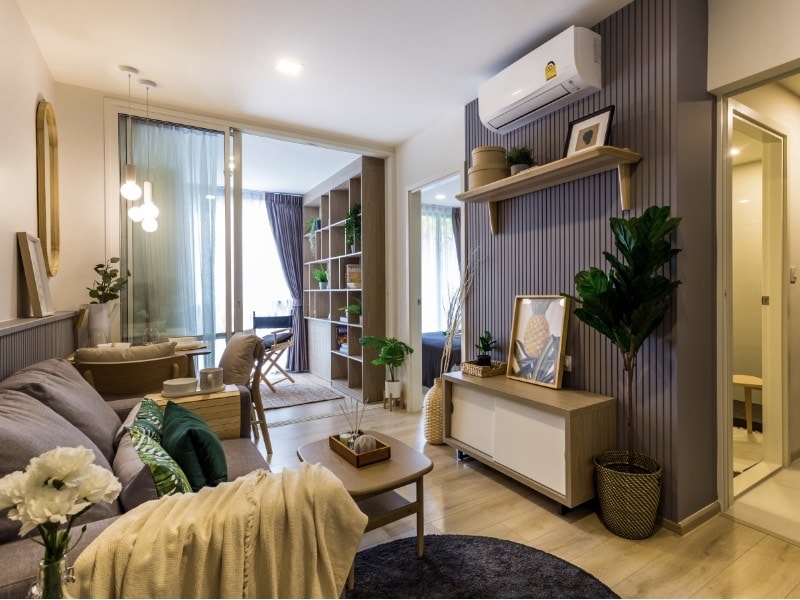 การคำนวณ BTU แอร์ในห้องนั่งเล่น