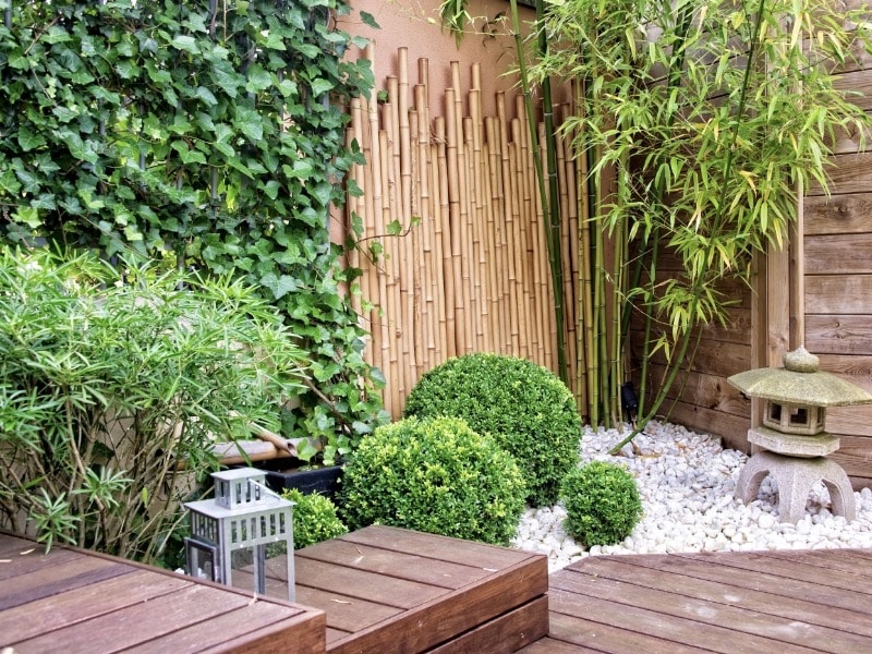 แต่งมุมหลังบ้านสไตล์ญี่ปุ่น