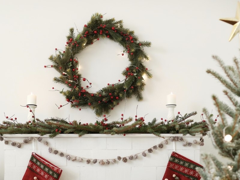 แต่งมุมคริสมาสต์ในบ้าน