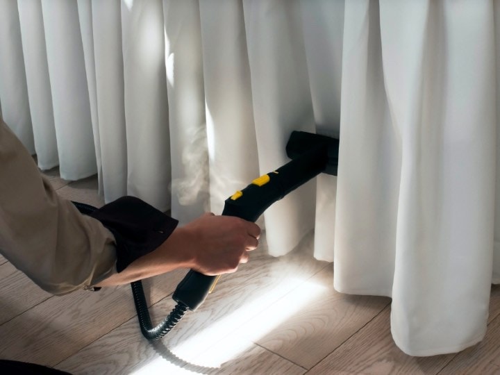 วิธีทำความสะอาดผ้าม่าน