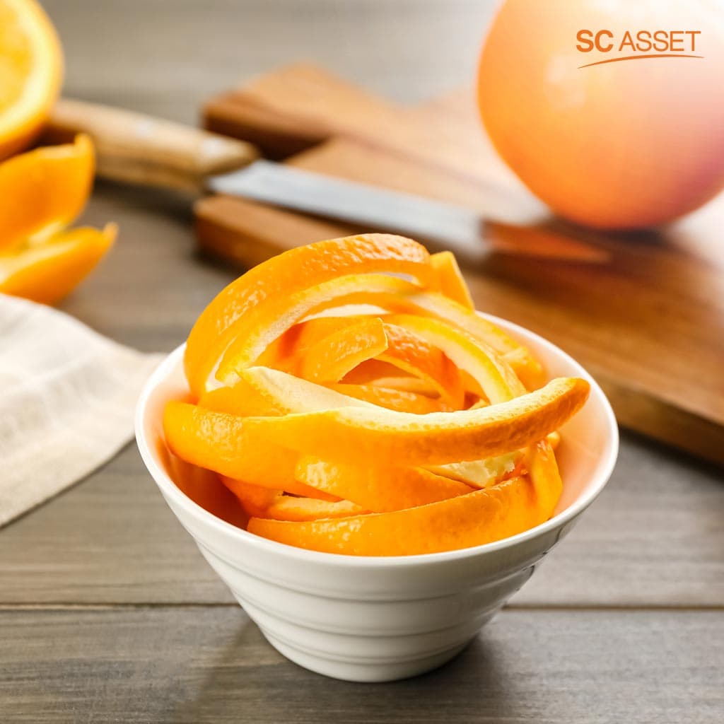 วิธีไล่ยุงแบบธรรมชาติด้วยกลิ่นหอมจากเปลือกส้ม