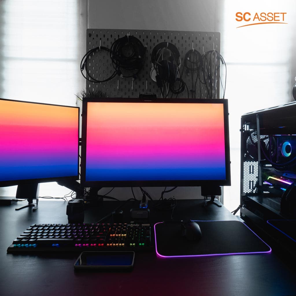 ห้องเกมเมอร์สไตล์ All Black