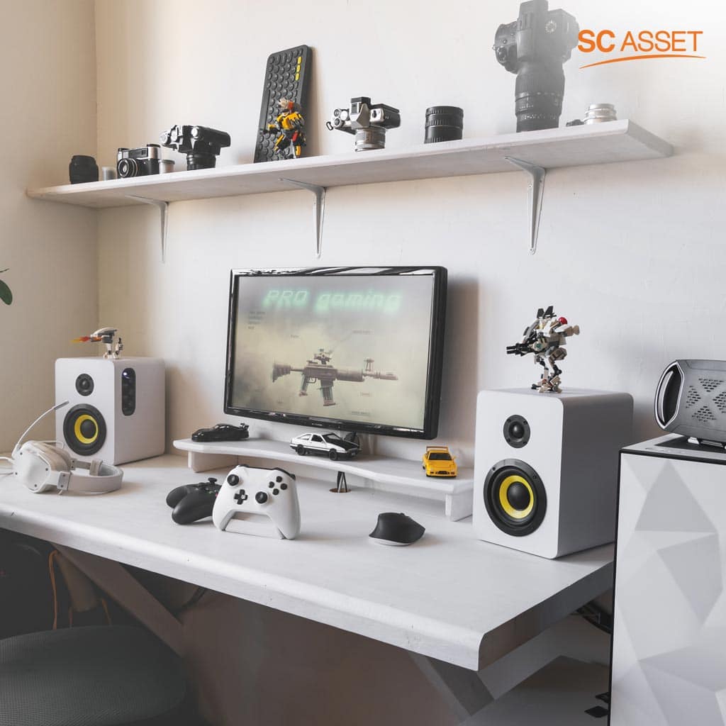 ห้องเกมเมอร์สไตล์ Minimal