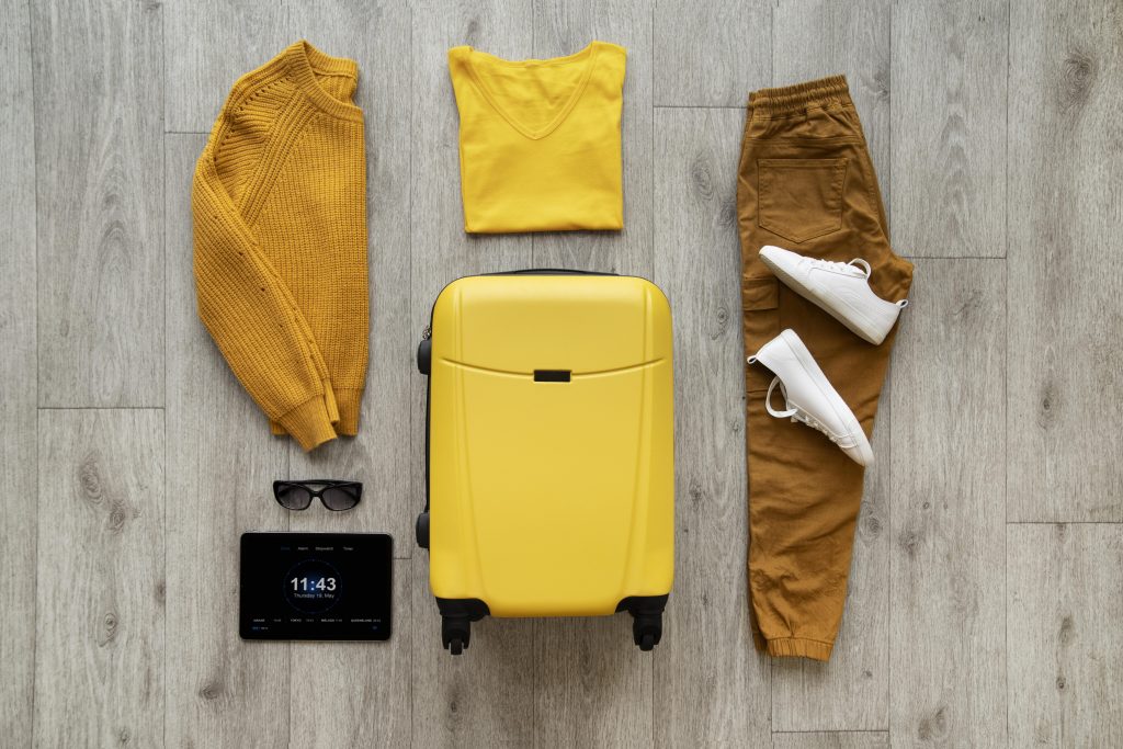 จัดกระเป๋าเดินทาง