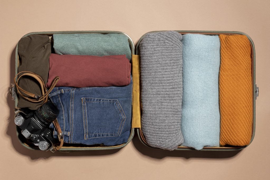 จัดกระเป๋าเดินทาง