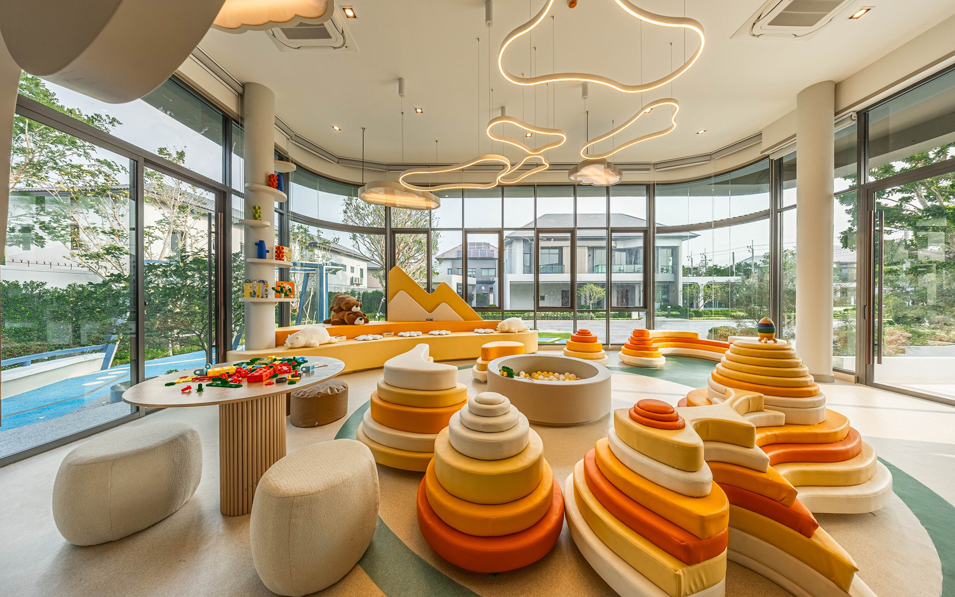 Kids Room และพื้นที่กิจกรรมสำหรับเด็กภายในโครงการ