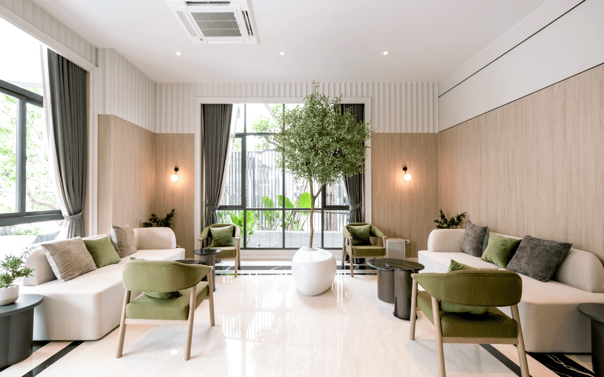 Lobby Lounge ส่วนกลางของ Matter Ngamwongwan