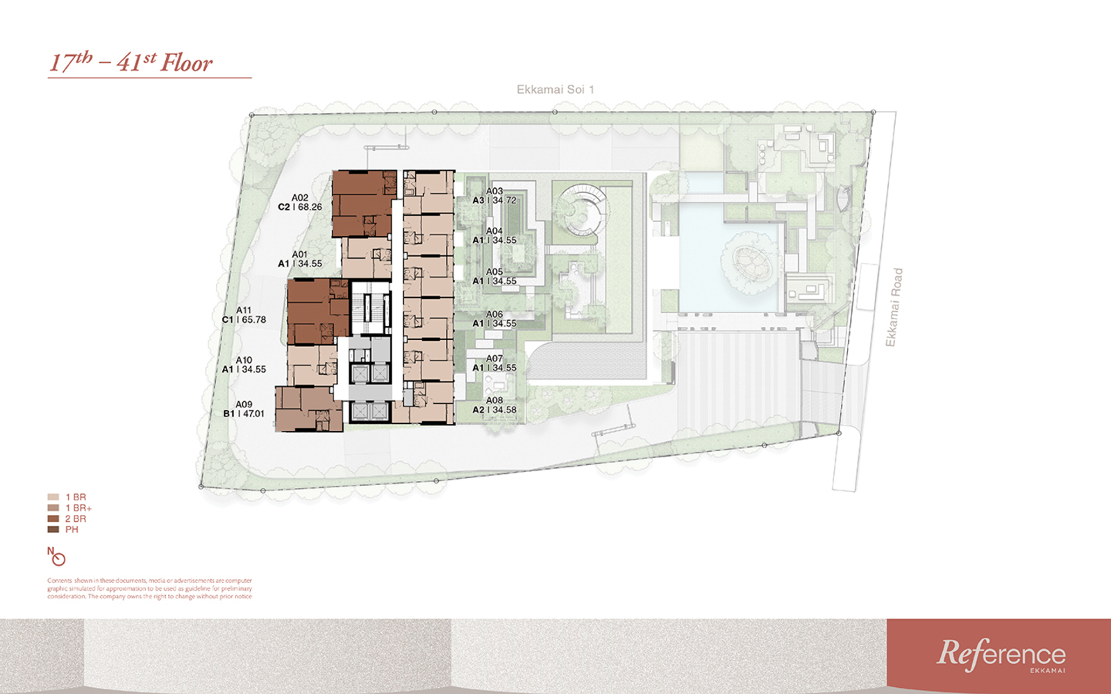 Reference Ekkamai_Floor Plan_17-41